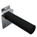 90 Magnetic wall retainer MF 5 plastic, slate grey RAL 705 with