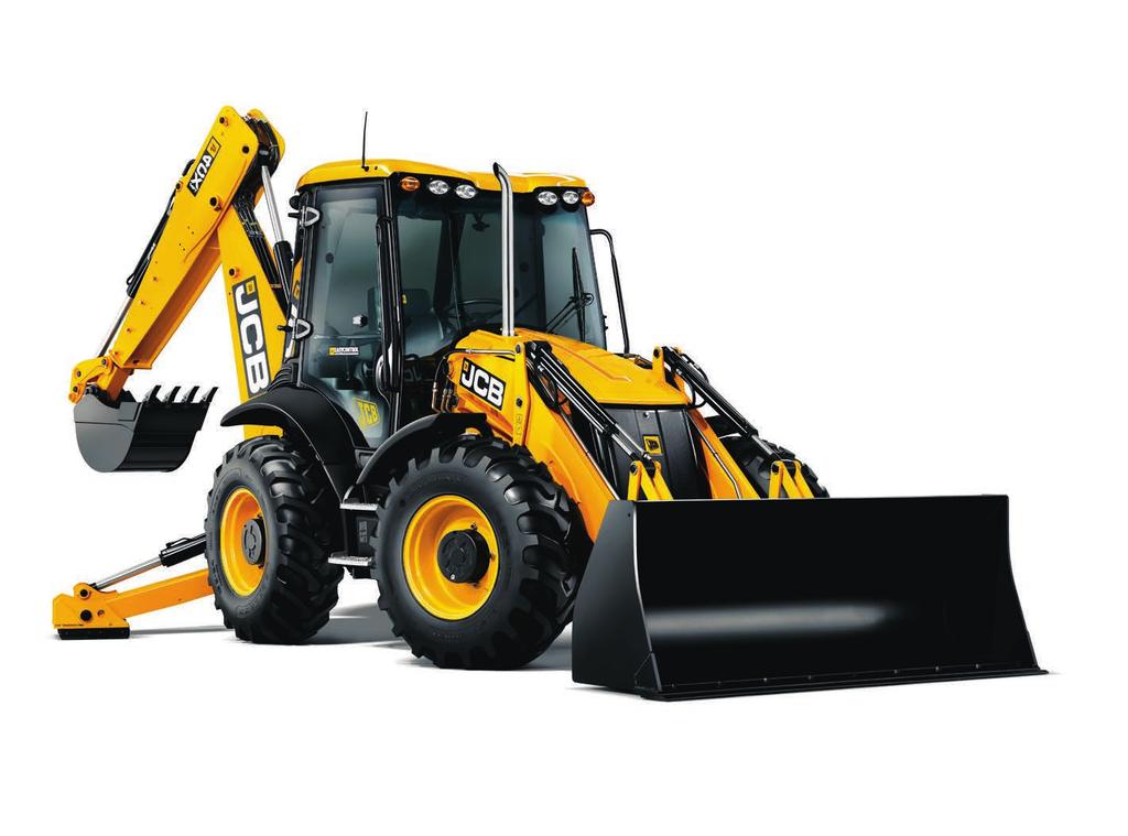 4CX SUPER BACKHOE LOADER. 2. Comfortably in control Ergonomic seat-mounted servo controls provide great maneuvrability, fingertip control and supreme comfort. 1.