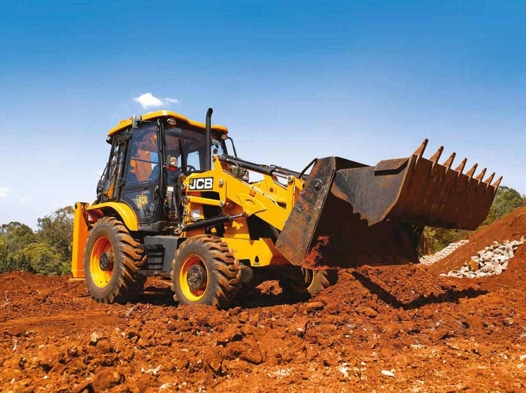 quality, the JCB 3DX is designed to provide unsurpassed