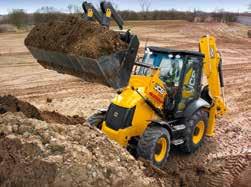 46 Steer mode 2WS 2WS 4WS 4WS 2WS Loader shovel breakout kgf 6170 6531 6227 6590 6531 Maximum loader shovel capacity m³ 1.1* 1.