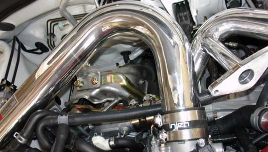This will allow you to install the U bend which attached to the intercooler