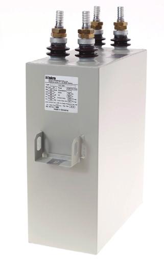 7 Temperature category (ambient temperature) C +1 / +45% (water cooled capacitors) Outlet water temperature C 45 max Max. pressure of incoming cooling water bar 8 Cooling water flow l/min 4.5-12.