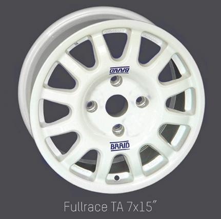 BRAID WHEELS new designs for tarmac and rally