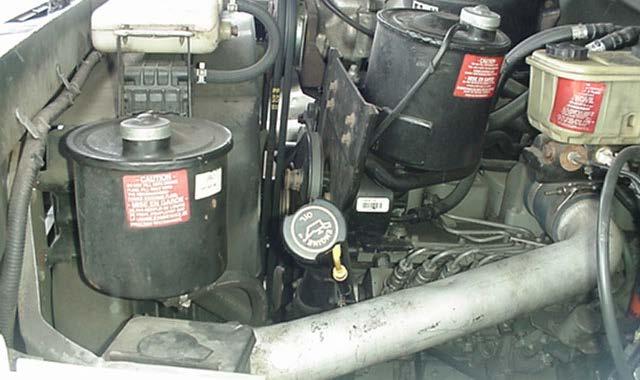 Figure 5.7. Air Filter (C-5 Staircase Truck). 5.3.1.2.3. Interior Inspection 5.3.1.2.3.1. Check for cleanliness and ensure the FOD container is empty. 5.3.1.2.3.2. Seat belts/seats (tears/fraying/damage).