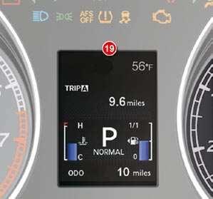 I N S T R U M E N T S a n d C O N T R O L S I DIESEL MANUAL GEARBOX INSTRUMENT PANEL - TYPE 2 20 Panel grouping together the dials and warning/indicator lights.