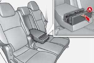 II Pull the armrest forwards to