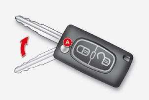 A C C E S S REMOTE CONTROL KEY System which permits central unlocking or locking of the vehicle using the lock or from a distance.