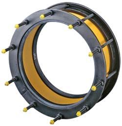 J-15 Steel 14" Thru 60" Large Diameter Ductile Iron Steel Specifications: 1. Sleeve: 14"-60" ASTM A36, A53 carbon steel. 2.