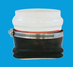 Flexible & Saddles K-4 PVC Inserta Tee Inserta Tee is a three-piece service connection that is compression fit into the cored wall of the mainline or manhole.