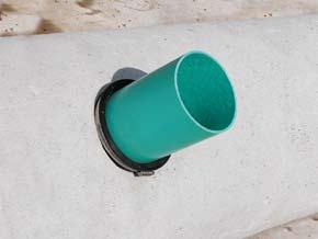 One size fits ALL clay, PVC, concrete and corrugated pipe materials No more