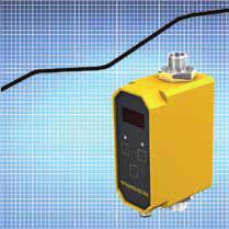 In order to detect critical changes in flow and to indicate them to a control unit, electronic flow sensors are increasingly applied.