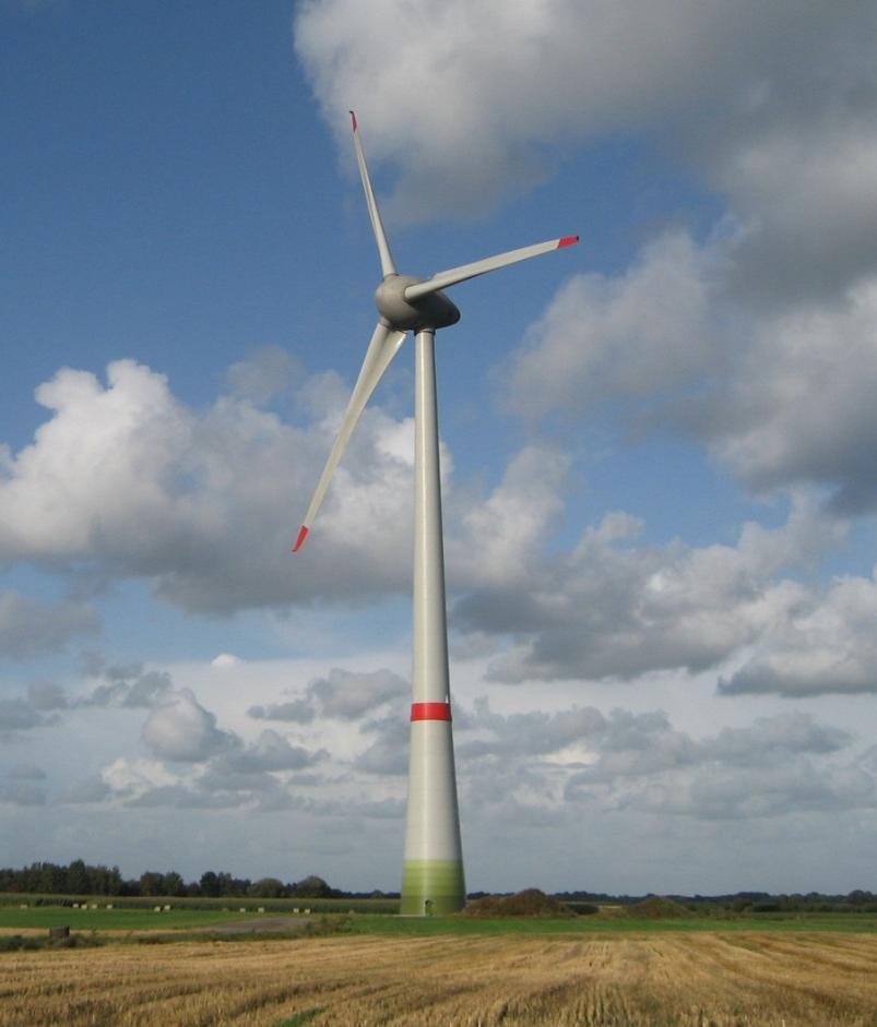 Largest wind turbine generators to date: