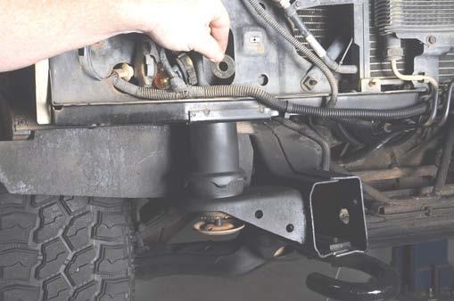 Tighten all cab bolts using a 19mm socket and 18mm wrench and 19mm socket for