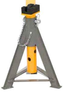 Max H = 625 mm W = 263 mm Ratchet type Base with foot pads