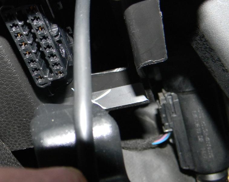 Plug the OBDII connector into