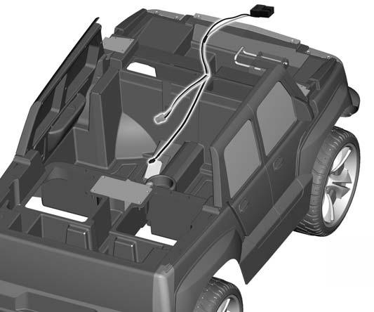 Place the windshield/dash on top of the front end of the vehicle. Plug both dash connectors together.