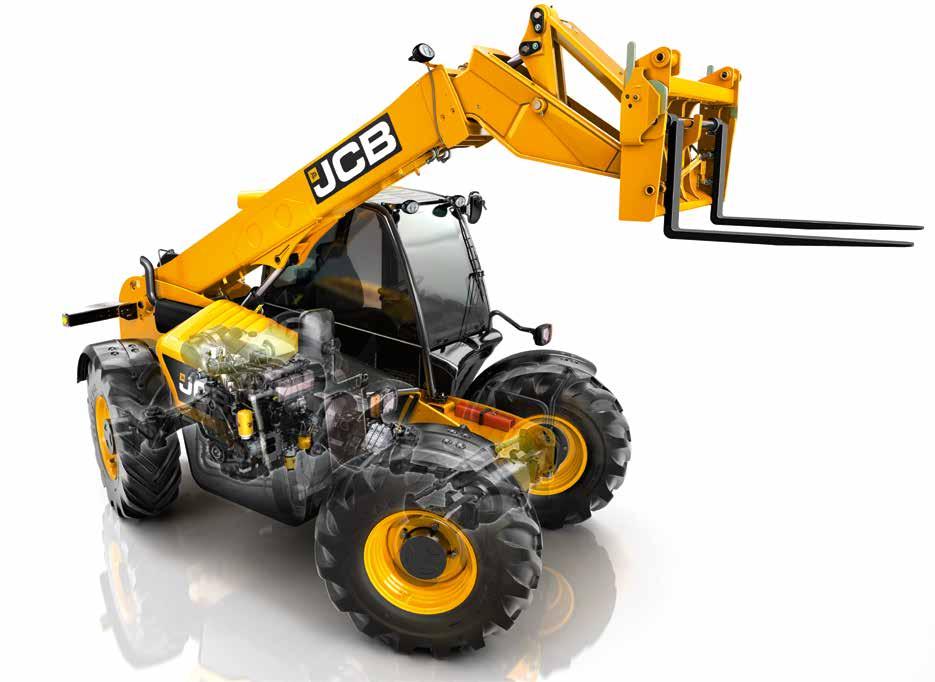 A SOUND INVESTMENT A JCB CONSTRUCTION LOADALL ISN T JUST EFFICIENT TO USE IT S HUGELY EFFICIENT TO OWN AND OPERATE TOO.