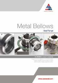 000 (24mm to 125mm) BQFD, BQFD-R and BSIV-N Bellows Single Cartridge Seals Cartridge design for reliable installation Hydraulically balanced for reduced seal-face loading which maximizes seal life