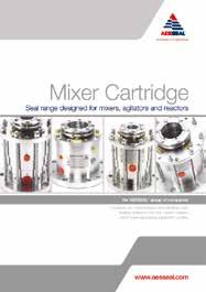 Seals for Mixers, Agitators and Reactors Mixmaster V and VI Range of Cartridge Seals for Mixers Can be used on mixers with long overhanging shafts and suitable for top entry agitator services Offered
