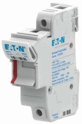 High speed fuses 4 Ferrule fuse accessories CH14 and CH22 modular DIN-Rail holders Bussmann series compact DIN-Rail mount fuse holders for 14x51mm and 22x58mm cylindrical fuses.