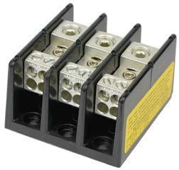 Power distribution and terminal blocks 9 160, 162, 163, 164 and 165 UL Recognized open power distribution blocks UL Recognized power distribution blocks offer a variety of lineside and loadside port