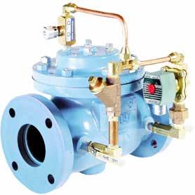 With the appropriate solenoid, the valve may be normally closed (energize to open) or normally open (energize to close).