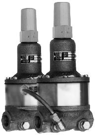 Often used as pilot controls for Cla-Val Hytrol valves, they can also be used as self-contained pressure relief valves.