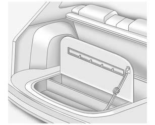 Storage 4-5 Cargo Tie-Downs For vehicles equipped with cargo tie-downs, the four tie-downs are located in the rear compartment of the vehicle. Use the tie-downs to secure small loads.