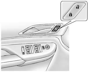 If the lock/unlock button is pressed again within five seconds, all passenger doors will unlock. See Remote Keyless Entry (RKE) System Operation on page 2-3.