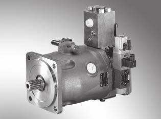-3X control system is used for the electro-hydraulic control of swivel angle, pressure and power (partially optional, see pages 4 and 9) of an axial piston variable displacement pump.