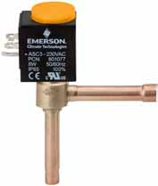 Electronic Expansion Valves Series EX2 Pulse width modulated with exchangeable orifices Can be used with EC2 display case controllers Features Pulse width modulated Shut-off function eliminates the