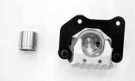 Caliper Bracket INSPECTION Inspect the caliper cylinder wall and piston surface for