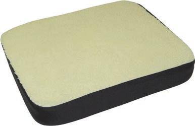 Vinyl Wheelchair Cushion with Memory Foam Enjoy extra comfort on most types and sizes of wheelchair Ideal for use in