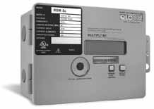 Chapter 9 -Ordering Information - RSM 5c: Three-Phase and Single-Phase Meters External CTs sold separately. Dimension: 6.9 H x 9.8 W x 4.