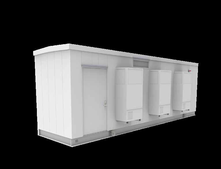 Your prefabricated plant room will be fully designed and customised to your specifications and filled-out with your choice of engine, switchgear and architectural finishes.