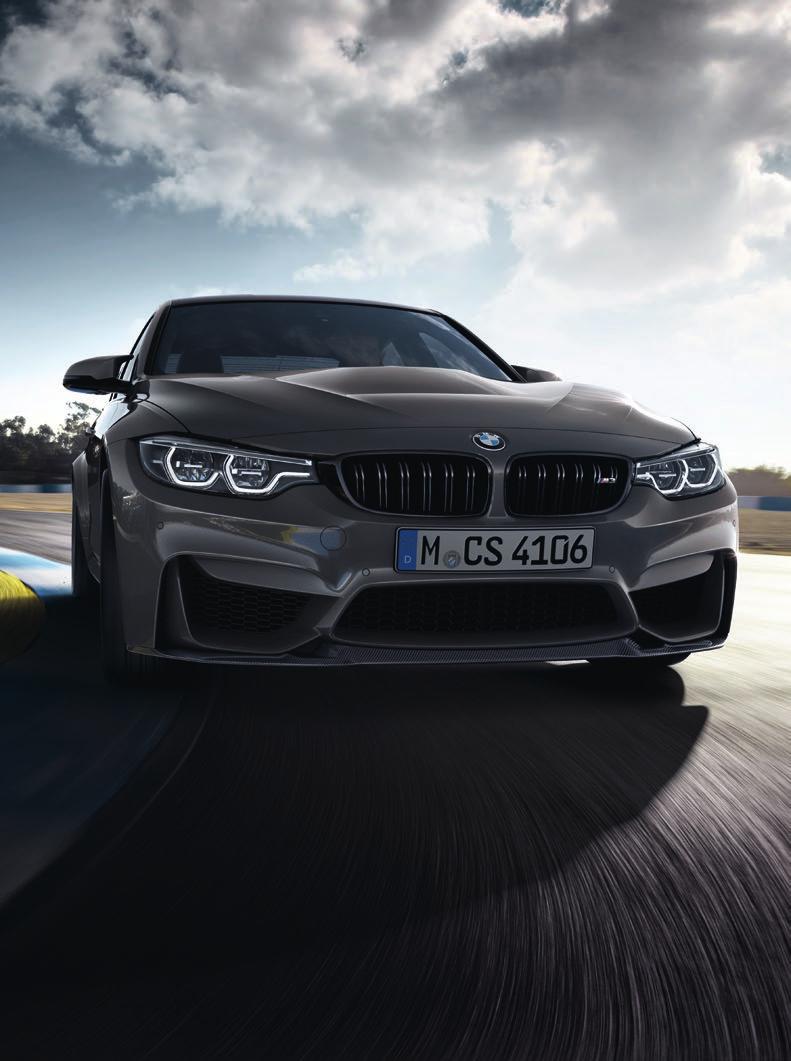 The Ultimate Driving Machine THE NEW BMW M3 CS. PRICE LIST. FROM APRIL 2018.