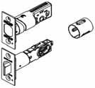 F-Series Handleset Latches F-Series Handleset Latches Handleset Latches (Set of Spring+Deadbolt Latch with adjustable backsets) 12-321