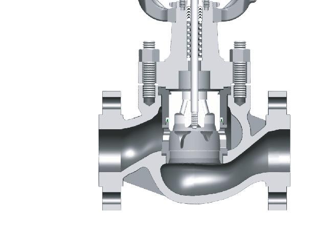 The ACP realizes seat leakage performance as single seat valve by seal-ring structure.