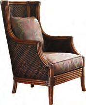 Visual Index Furniture Care 1722-11 Rum Beach Chair Overall: 29.5W x 37D x 45.5H in. Arm: 27.5H in., Seat: 19H in. Inside: 23.5W x 20D in.