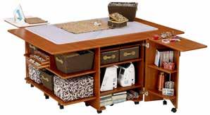 00 Includes: 3 Soft-Closing Drawers 32-1/4 standard height *Options Shown Include: Built at 29-1/4 in height with Outback Leaf Extension finished in