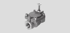 Function -M- Flow rate 1,400 31,000 l/min -P- Voltage 24 V DC 110/230 V AC General technical data Connection, valve G¼ Gy G½ G¾ G1 G1¼ G1½ G2 Nominal size DN (housing: brass) [mm] 13.5 13.5 13.5 27.