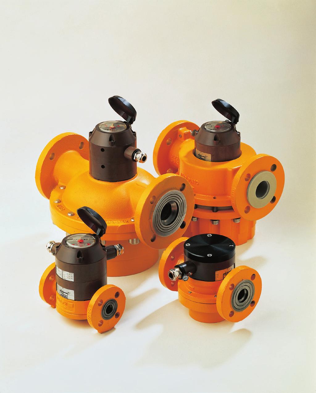 DOMINO Flow meters for chemical liquids DN 15...50 AM066168 AM066139 AM066169 Flow measurement of liquids in chemical, pharmaceutical, cosmetic and other industries. Batching and filling operations.