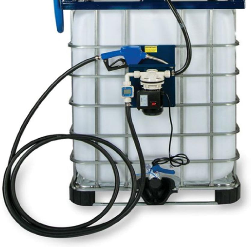 than Mini-Bulks Suitable for use with 275 or 330 gallon totes Suitable for all Titan DEF Pump Systems (shown with