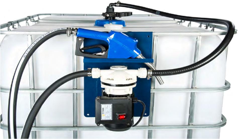 Engineered and constructed to meet the rigors of dispensing DEF from industrial containers, this pump's universal mounting bracket is designed for optimal versatility.