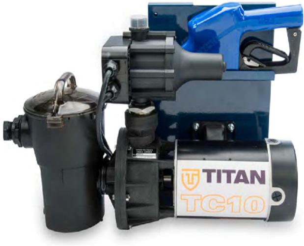TC10 PERFORMANCE ENGINEERED. Durable and economical, the Titan TC10 Pump System sets the new standard for value and performance in the DEF industry.