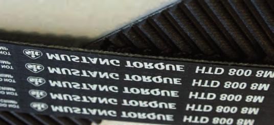 TORQUE HTD - CMT Performance index These heavy-duty synchronous belts are specifically designed for high torque applications at low speed.
