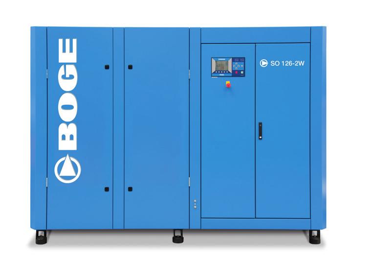 EFFICIENT OPERATION All machines in the series are available in a variable-speed version, where the compressor capacity is continually adjusted to actual demands for the