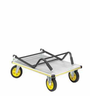 Carts & Wagons FACILITIES MANAGEMENT Chrome Wire Cart Ideal for transporting cartons, mail, office supplies, and more Three shelves each adjust in 1" increments Cart with "D top
