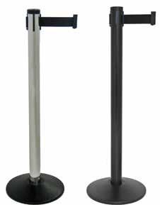 sign post, bracket, and 200 bags; choose with or without 7" x 11" black acrylic sign with white vinyl images Wet Umbrella Bag Bracket sign post or Retracta-Belt