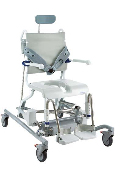 -Vip Seat height can be steplessly adjusted between 500 and 1050 mm electrically Seat tilt can be electrically tilted